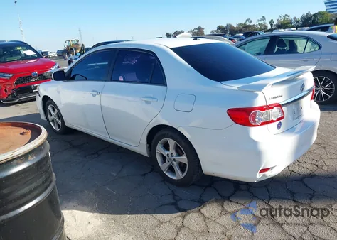 2012 Toyota Corolla Le from USA, damaged, VIN 2T1BU4EE5CC827737